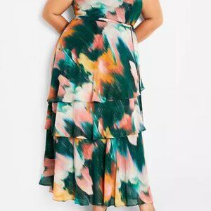 NWT CITY CHIC Plus Size Rendezvous Dress Size 16